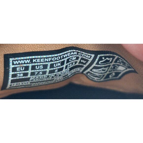 Keen Women's Presidio II Brown Leather Arch Support  Eco Friendly Comfort 7.5 - Picture 3 of 9